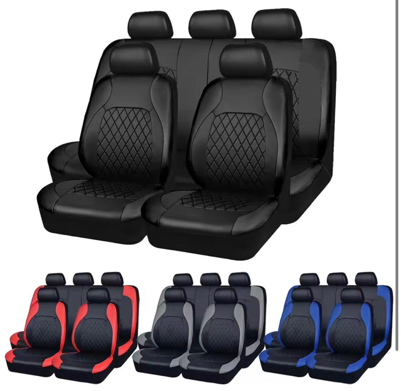 Quilted Leather Seat Cover
