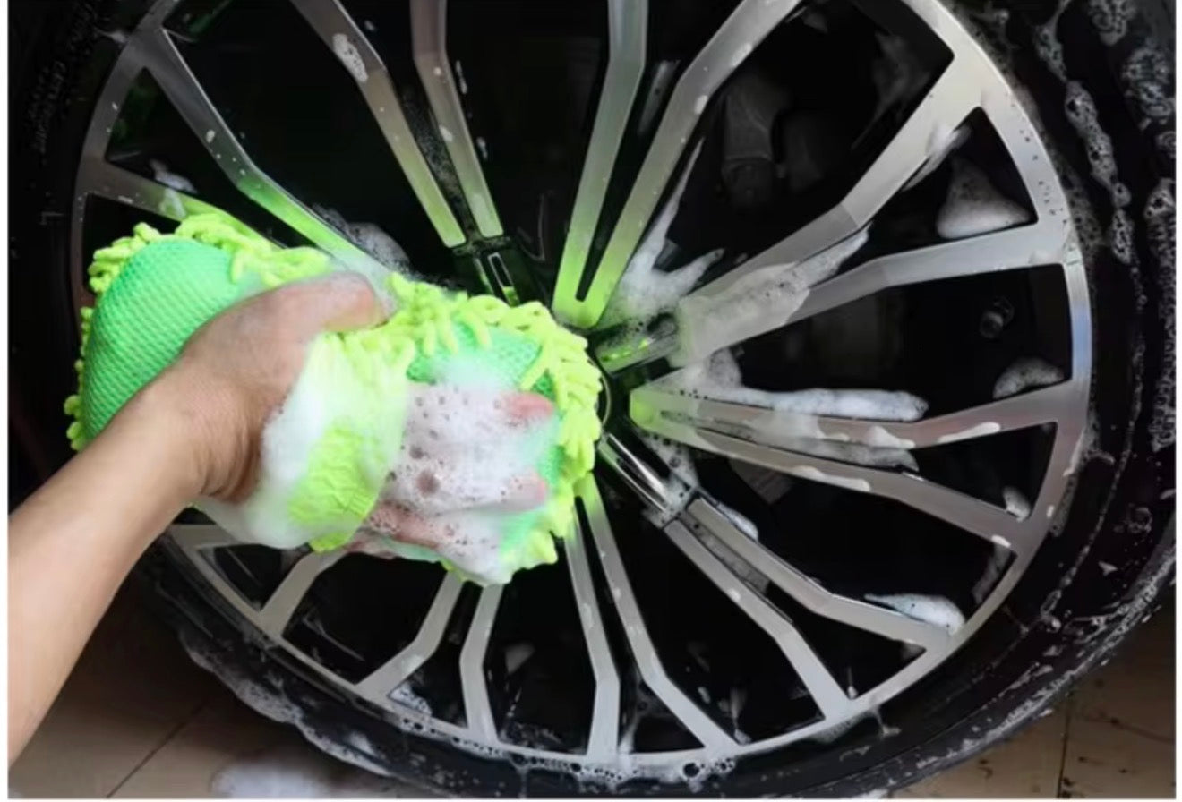 Microfibre Washer Sponge Glove