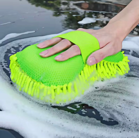 Microfibre Washer Sponge Glove