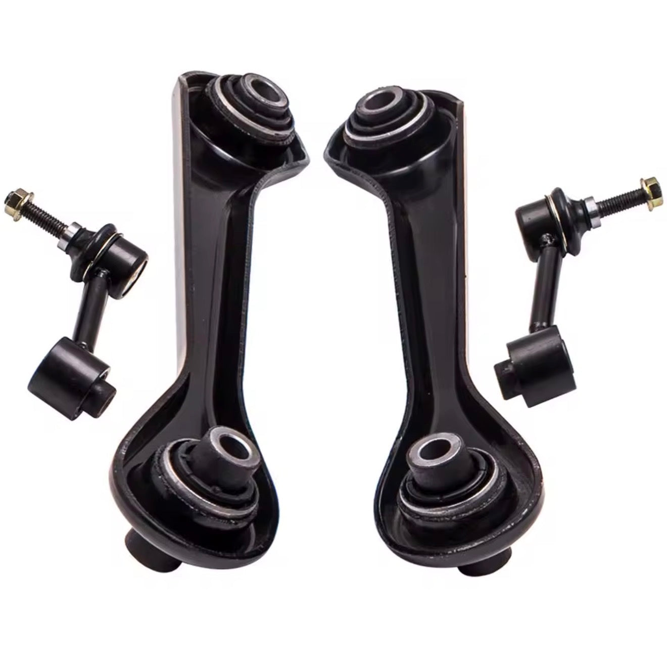 Complete Rear Suspension Arm Kit (for Audi A3 8P, Q3, TT | Seat Altea, Leon, Toledo, Touran | Skoda Octavia | VW Beetle, Eos, Jetta, Golf MK5/MK6)