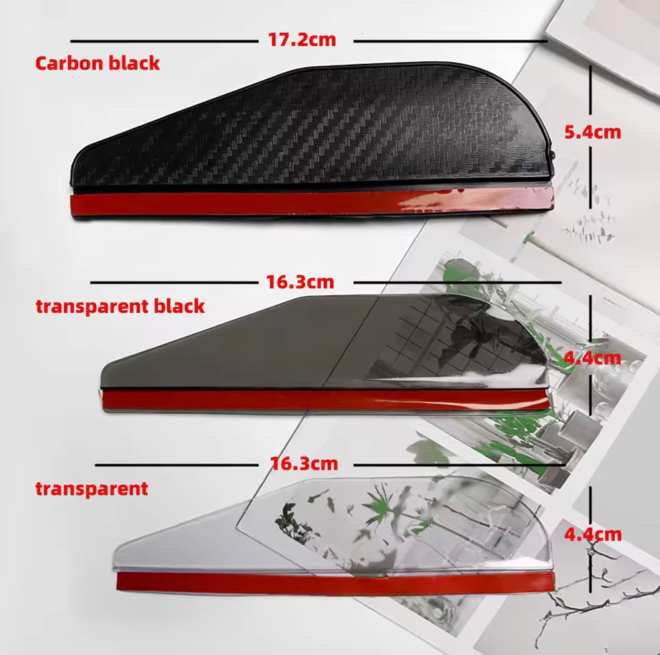 2 Pieces Wind Mirror Cover (3 Colours)
