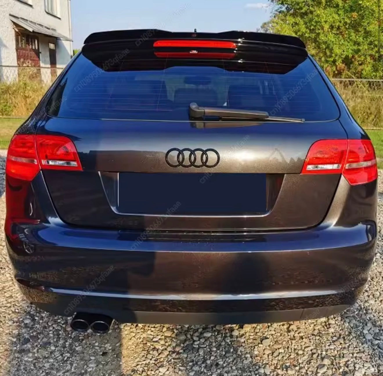 Audi A3 8P Rear Roof Lip Spoiler