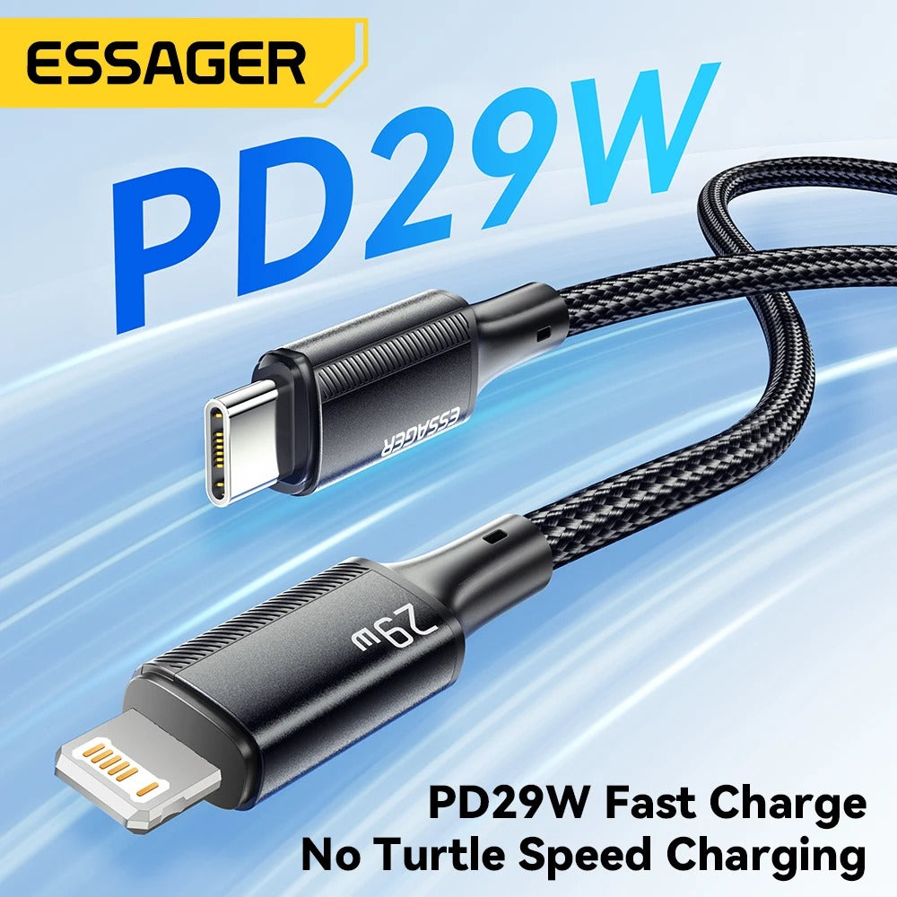 USB C to Lightning Charging Cable Charger