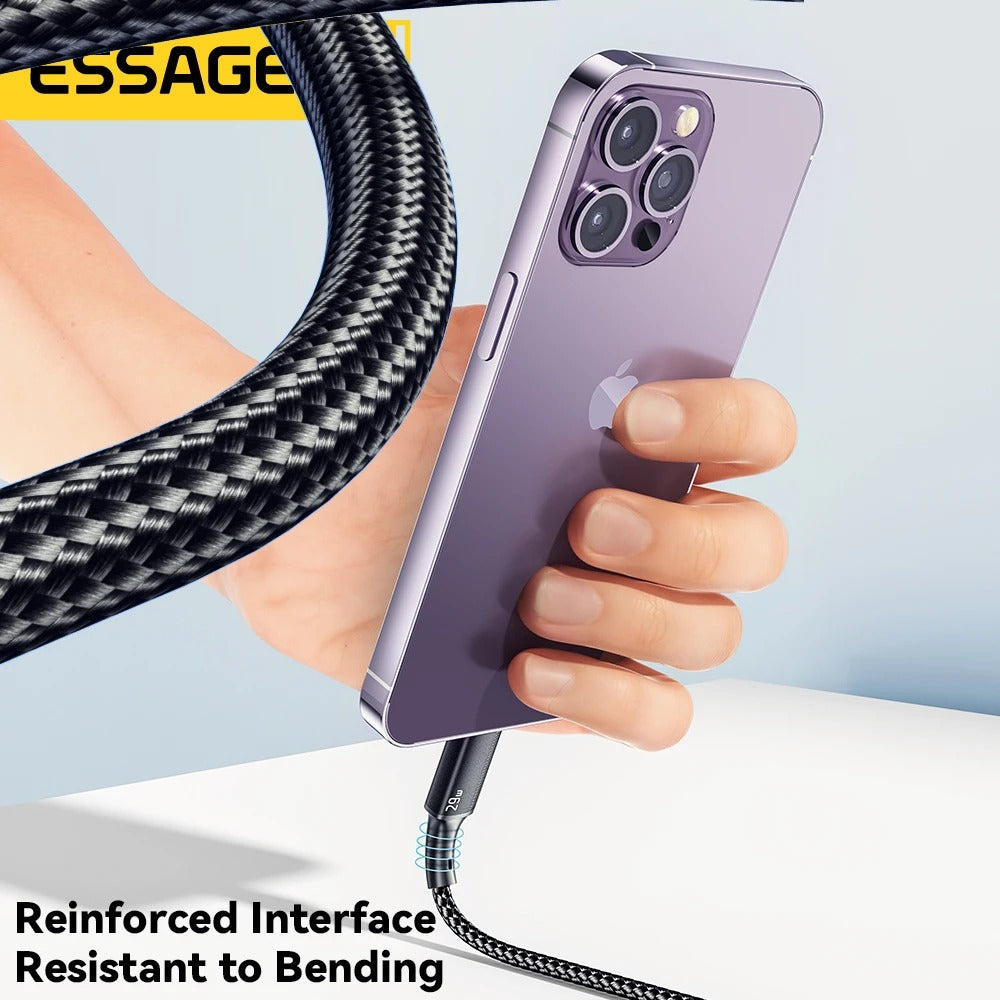 USB C to Lightning Charging Cable Charger