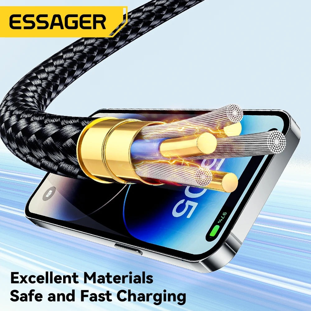 USB C to Lightning Charging Cable Charger