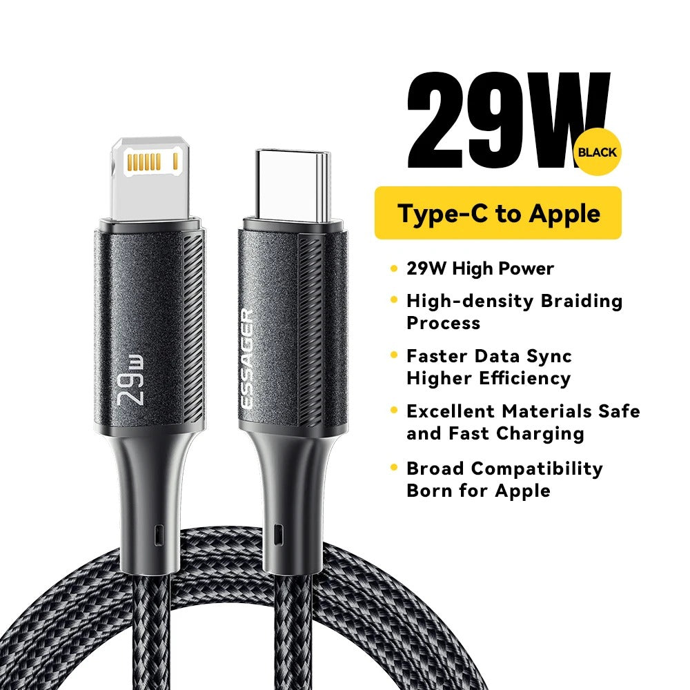 USB C to Lightning Charging Cable Charger