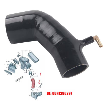 Air Inlet Tube Silicone Intake Hose Pipe for Audi A5 8T / A4 B8 1.8 & 2.0 TFSI (06H129629F)