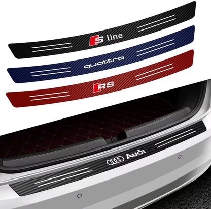 Boot Trunk Load Edge Protective Sticker (for Audi, S Line, RS, Quattro)