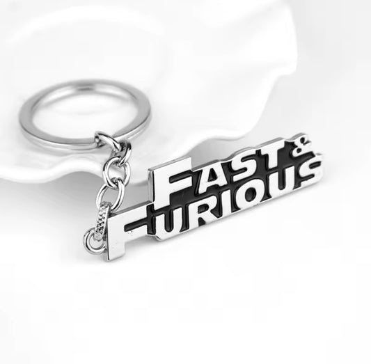 Fast and Furious Keychain