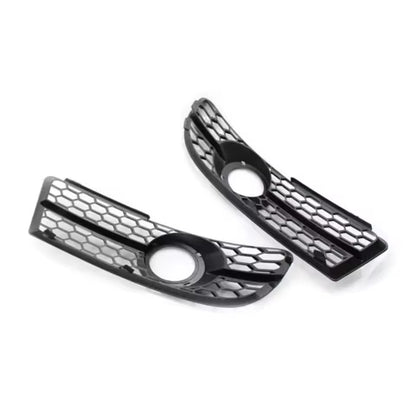 for Audi A4 B7 S- Line Front Bumper Honeycomb Fog Light Grille
