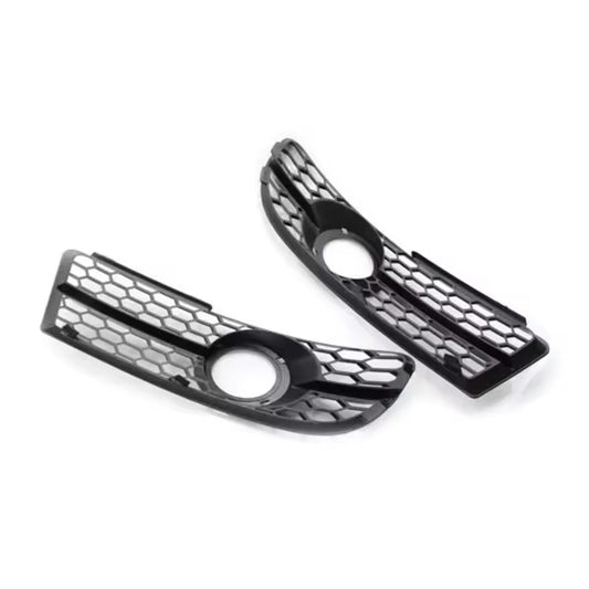 for Audi A4 B7 S- Line Front Bumper Honeycomb Fog Light Grille