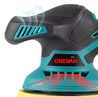 Electric Car Polisher Wax Machine 6 Gears Cordless Auto 7000RPM 21V