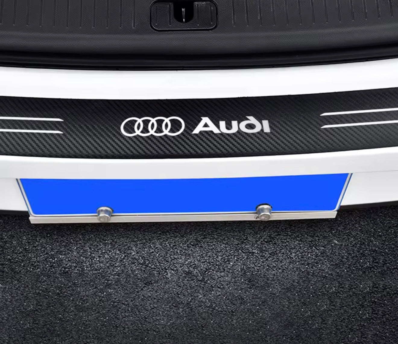 Boot Trunk Load Edge Protective Sticker (for Audi, S Line, RS, Quattro)