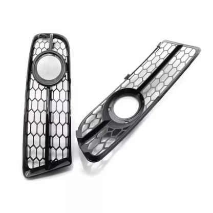 for Audi A4 B7 S- Line Front Bumper Honeycomb Fog Light Grille