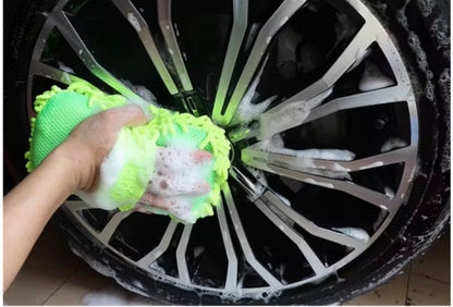 Microfibre Washer Sponge Glove