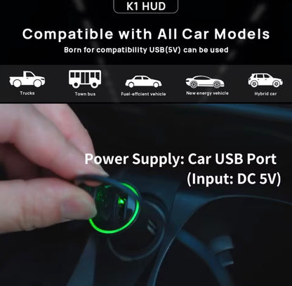 Head Up Display Digital Speedometer