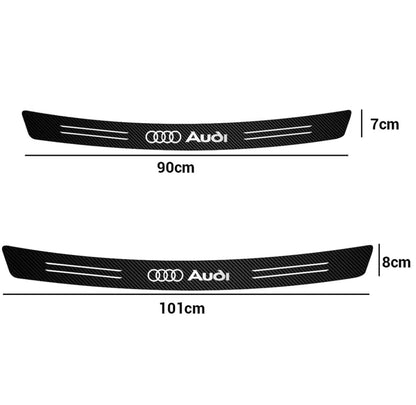 Boot Trunk Load Edge Protective Sticker (for Audi, S Line, RS, Quattro)