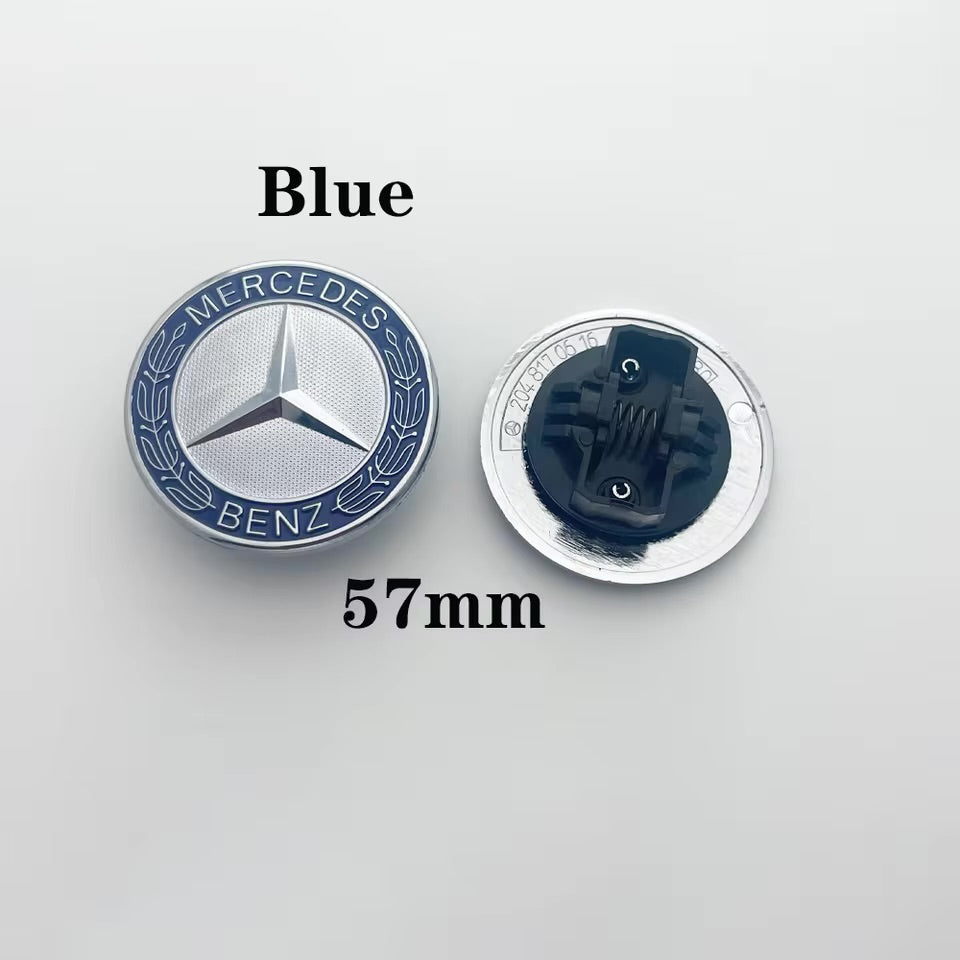 for Mercedes Benz 57mm Custom Badge