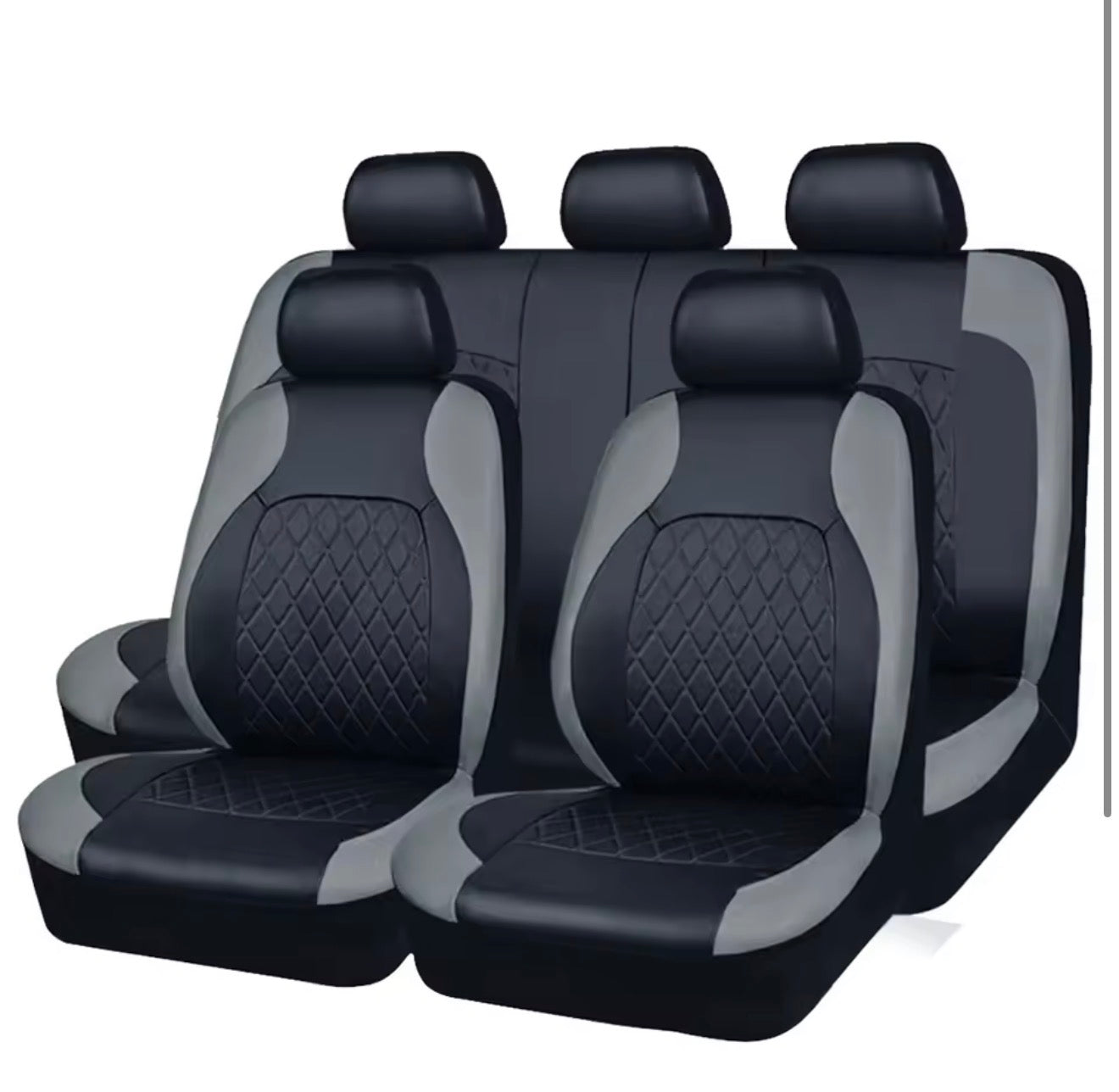 Quilted Leather Seat Cover