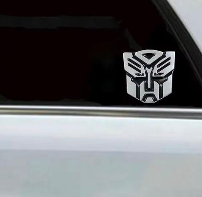 like Transformers Badge Decepticon and Prime