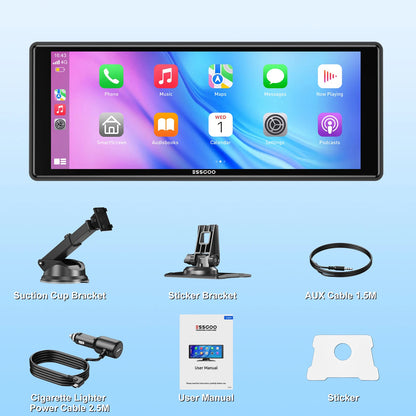 HD Touchscreen Stereo Apple CarPlay / Android Auto 10.26'