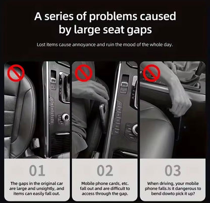 2 Piece Car Seat Gap Filler