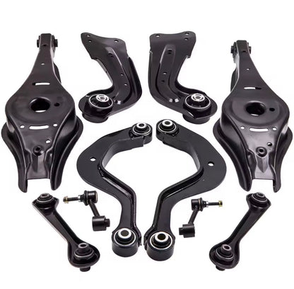 Complete Rear Suspension Arm Kit (for Audi A3 8P, Q3, TT | Seat Altea, Leon, Toledo, Touran | Skoda Octavia | VW Beetle, Eos, Jetta, Golf MK5/MK6)