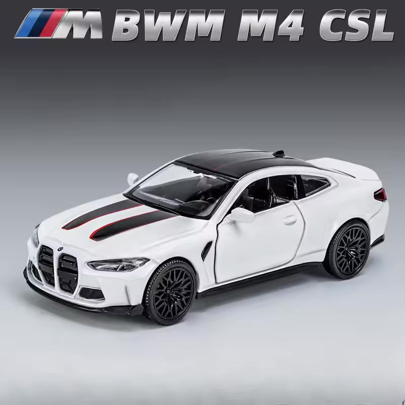 BMW M4 CSL 1:36 Toy Car Diecast