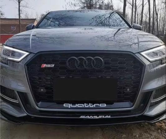 for Audi A3 S3 RS3 (8V) Front Bumper Honeycomb Grill