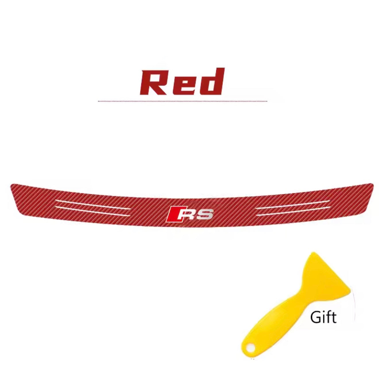 Boot Trunk Load Edge Protective Sticker (for Audi, S Line, RS, Quattro)