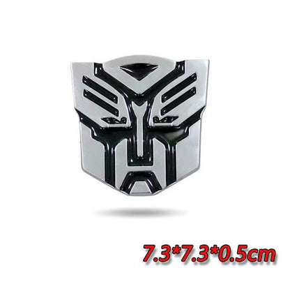 like Transformers Badge Decepticon and Prime