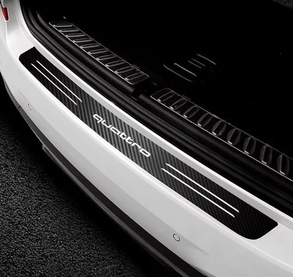 Boot Trunk Load Edge Protective Sticker (for Audi, S Line, RS, Quattro)