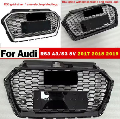 for Audi A3 S3 RS3 (8V) Front Bumper Honeycomb Grill