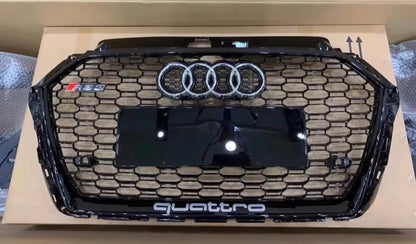 for Audi A3 S3 RS3 (8V) Front Bumper Honeycomb Grill