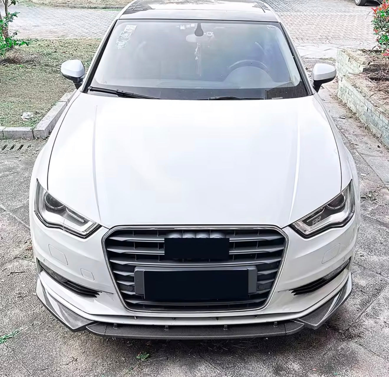 for Audi A3 8V Standard Version Front Splitter