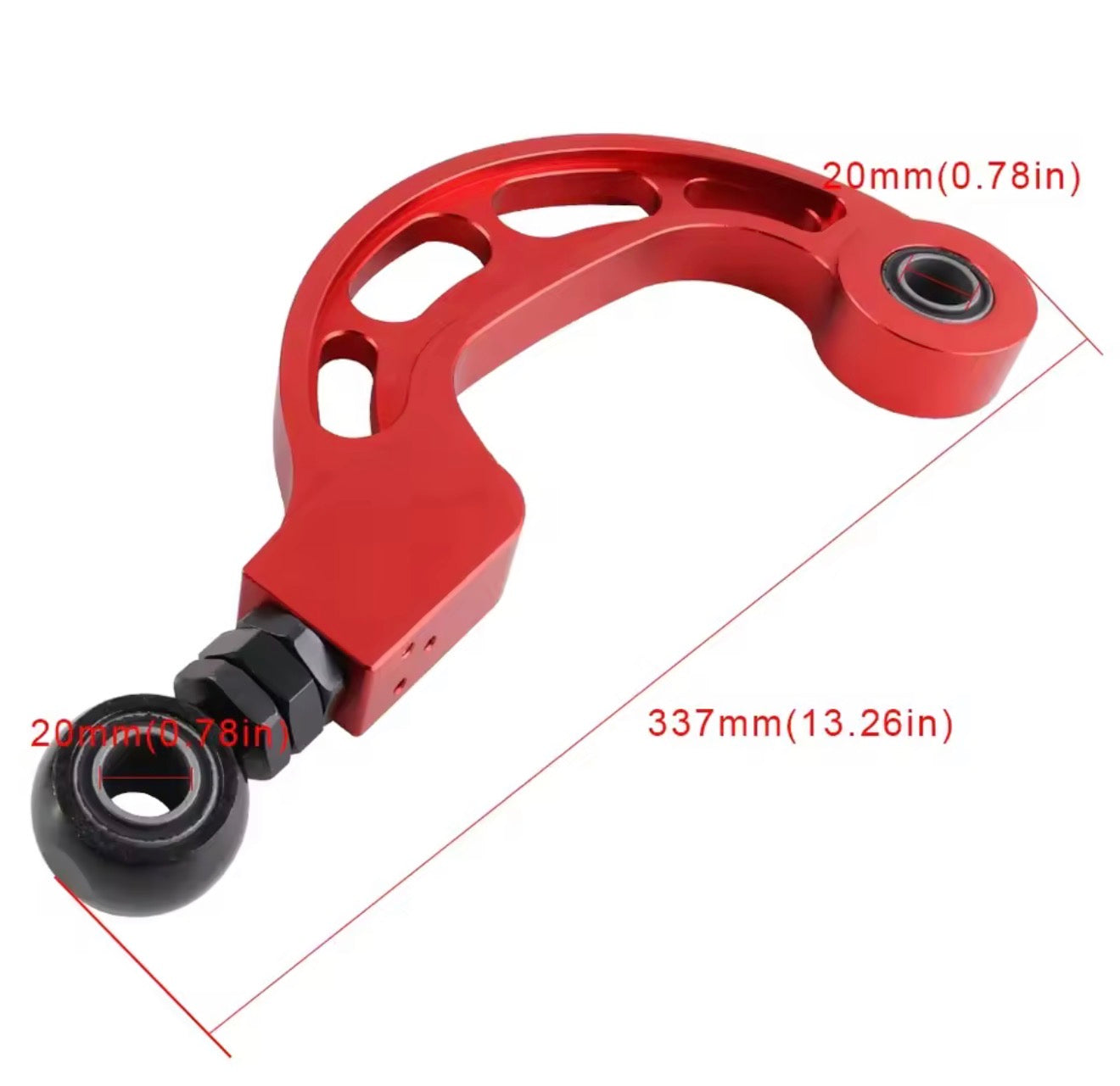 Pair Rear Camber Arm Kit (Adjustable)
Compatible with Volkswagen Golf, GTI MK5/MK6/MK7, Jetta (A5/A6/A7), Passat (B6/B7/B8), Audi A3 / A3 Quattro (8P)