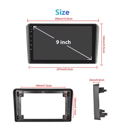 9” Android Wireless CarPlay & Android Auto Car Radio for Audi A3 8P S3 RS3 (2003–2012)