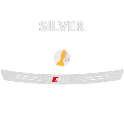 Boot Trunk Load Edge Protective Sticker (for Audi, S Line, RS, Quattro)