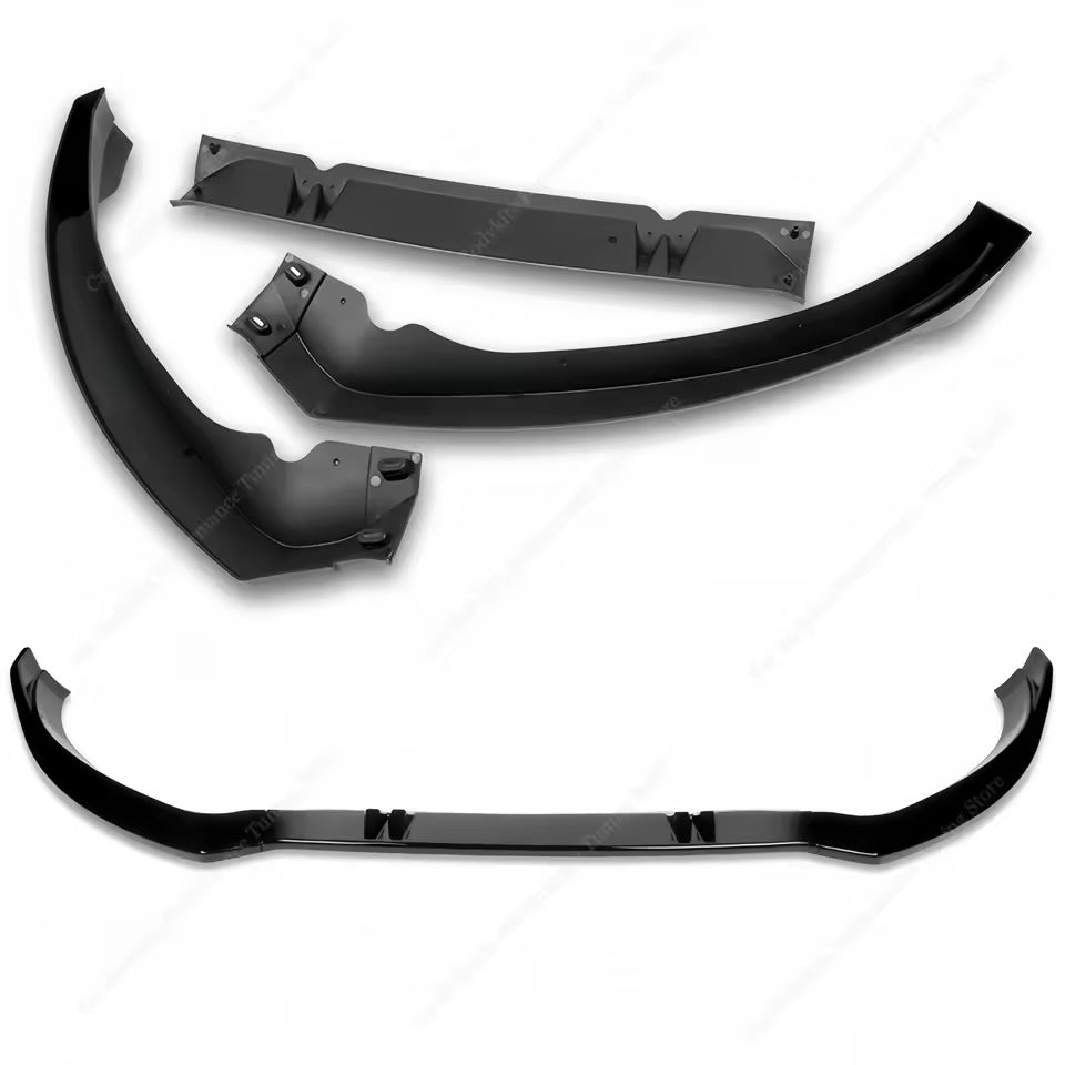 for Audi A5 B8.5 8T 8F Gloss Black Front Splitter Bumper Lip