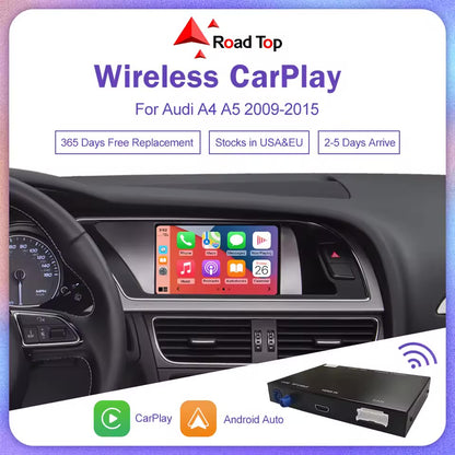 for Audi A5 5T A4 B8 Q5 8R Wireless Apple CarPlay Android Auto