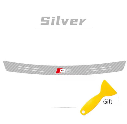 Boot Trunk Load Edge Protective Sticker (for Audi, S Line, RS, Quattro)