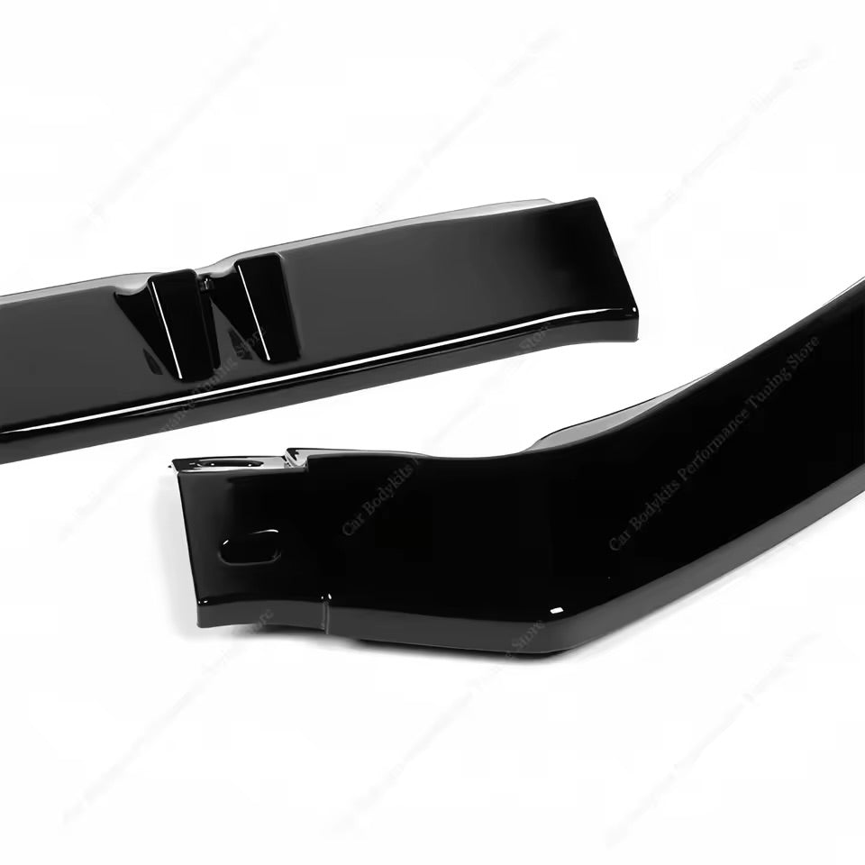 for Audi A5 B8.5 8T 8F Gloss Black Front Splitter Bumper Lip
