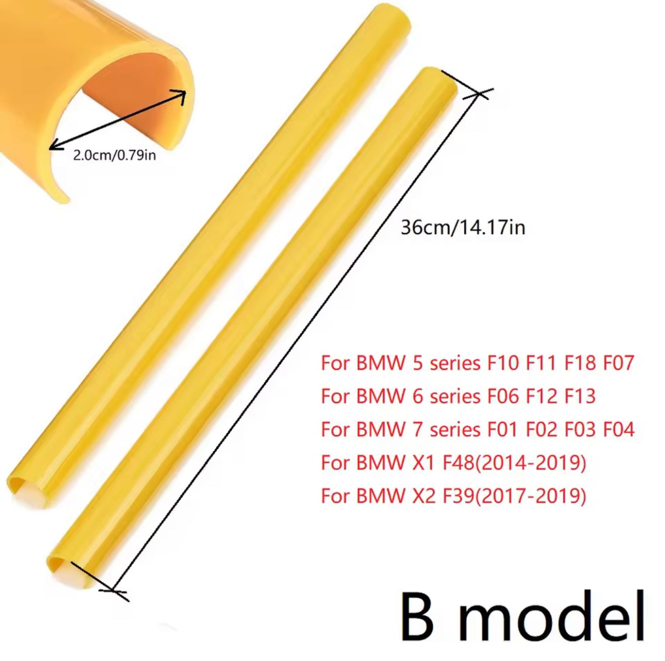 for BMW V Bar Front Grille Strips (2 Pieces)