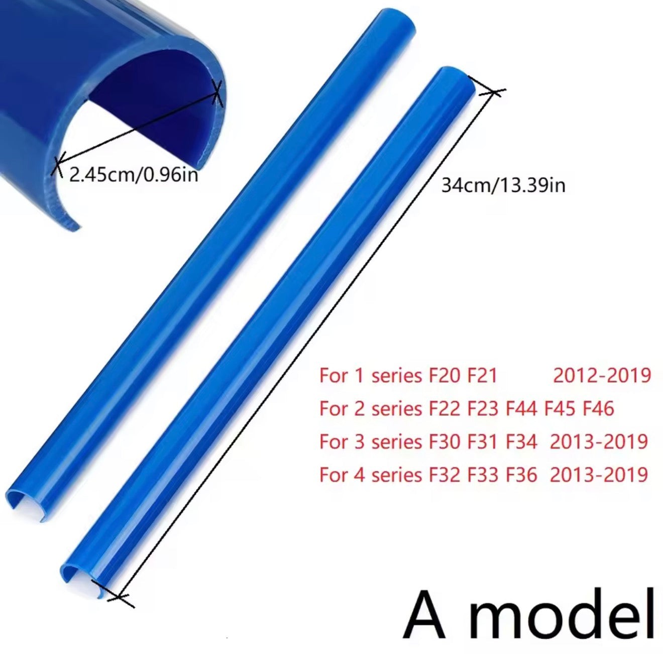 for BMW V Bar Front Grille Strips (2 Pieces)