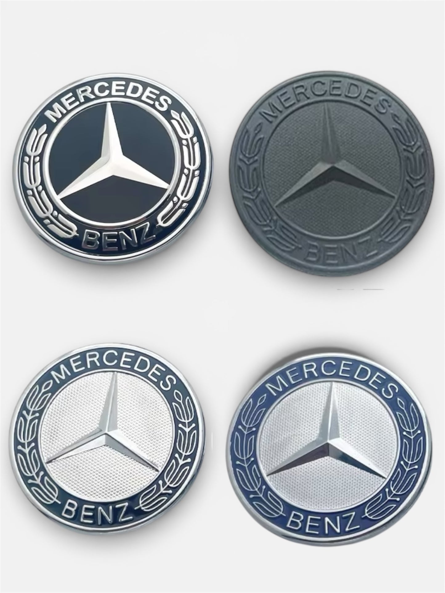 for Mercedes Benz 57mm Custom Badge