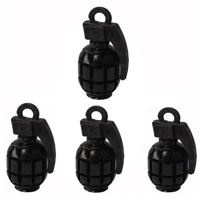 Grenade Tyre Valve Caps Dust Caps