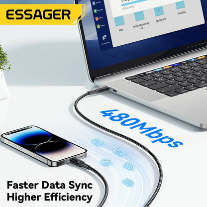 USB C to Lightning Charging Cable Charger