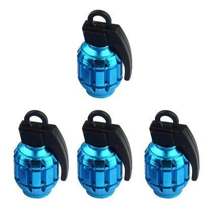 Grenade Tyre Valve Caps Dust Caps